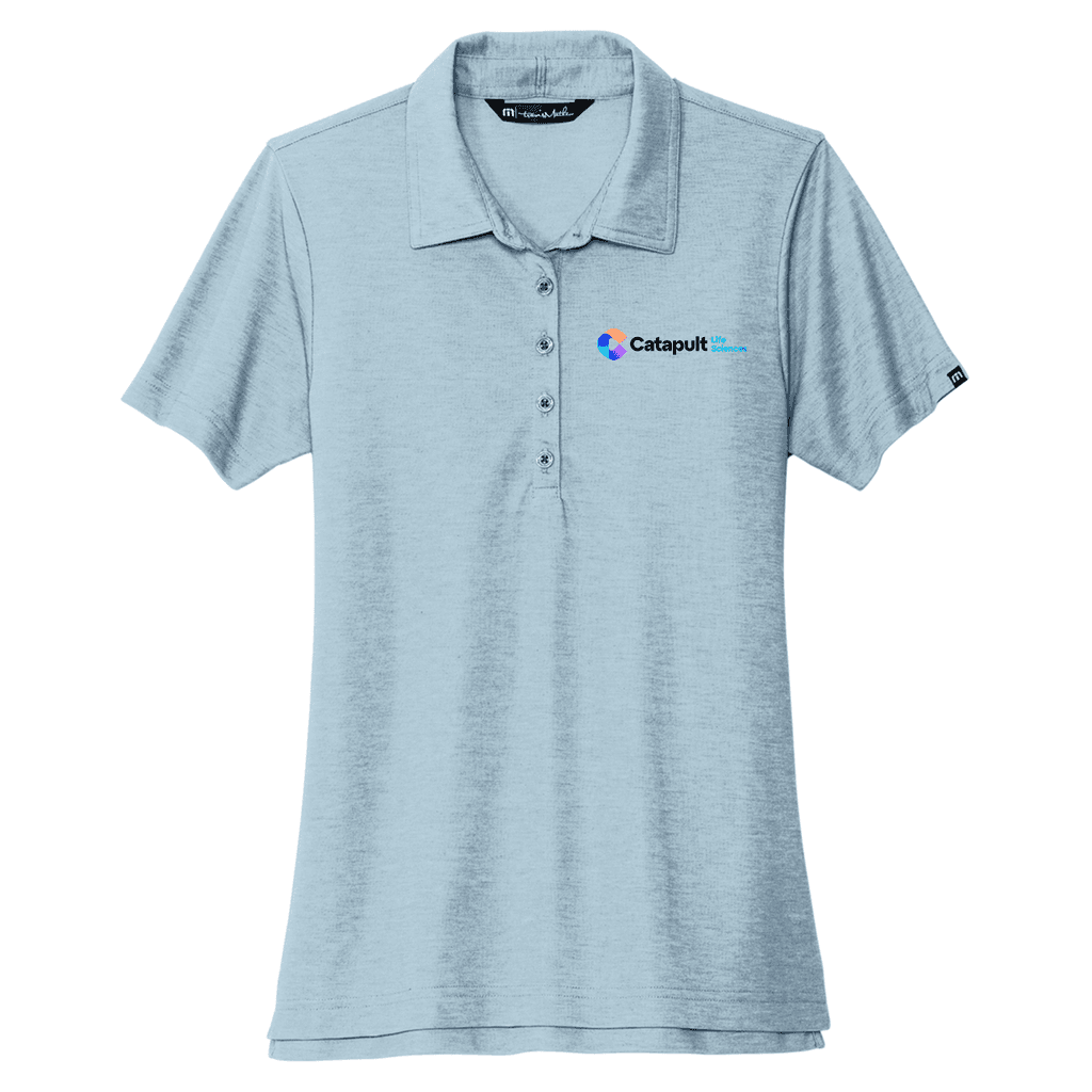 TravisMathew Women's Oceanside Heather Polo - LifeSciences