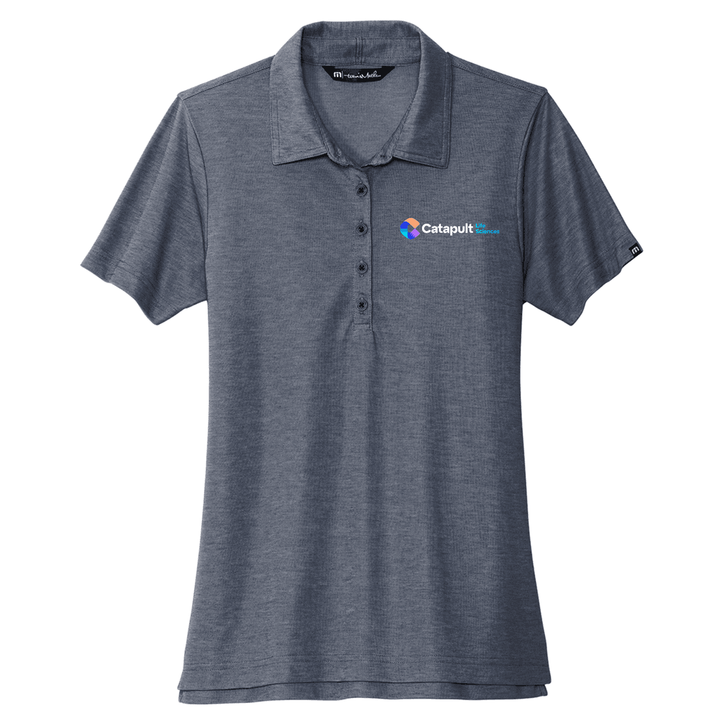 TravisMathew Women's Oceanside Heather Polo - LifeSciences