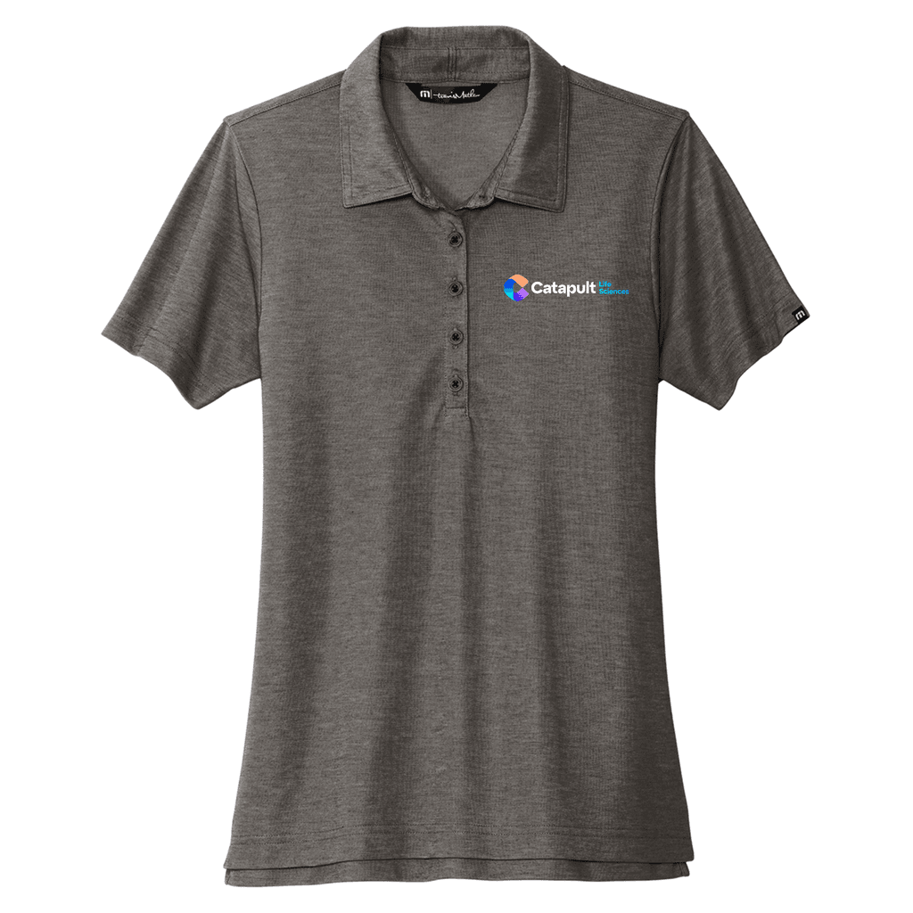 TravisMathew Women's Oceanside Heather Polo - LifeSciences