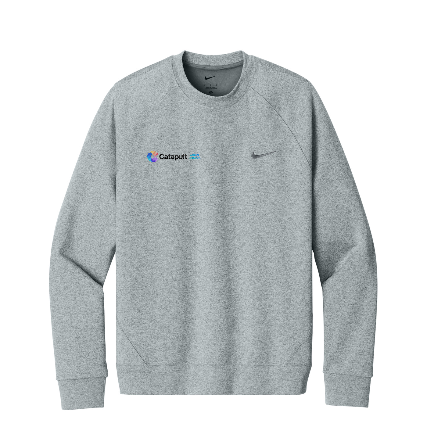 Nike Dri-FIT Primary Crew - Federal Services — Cool Grey Heather