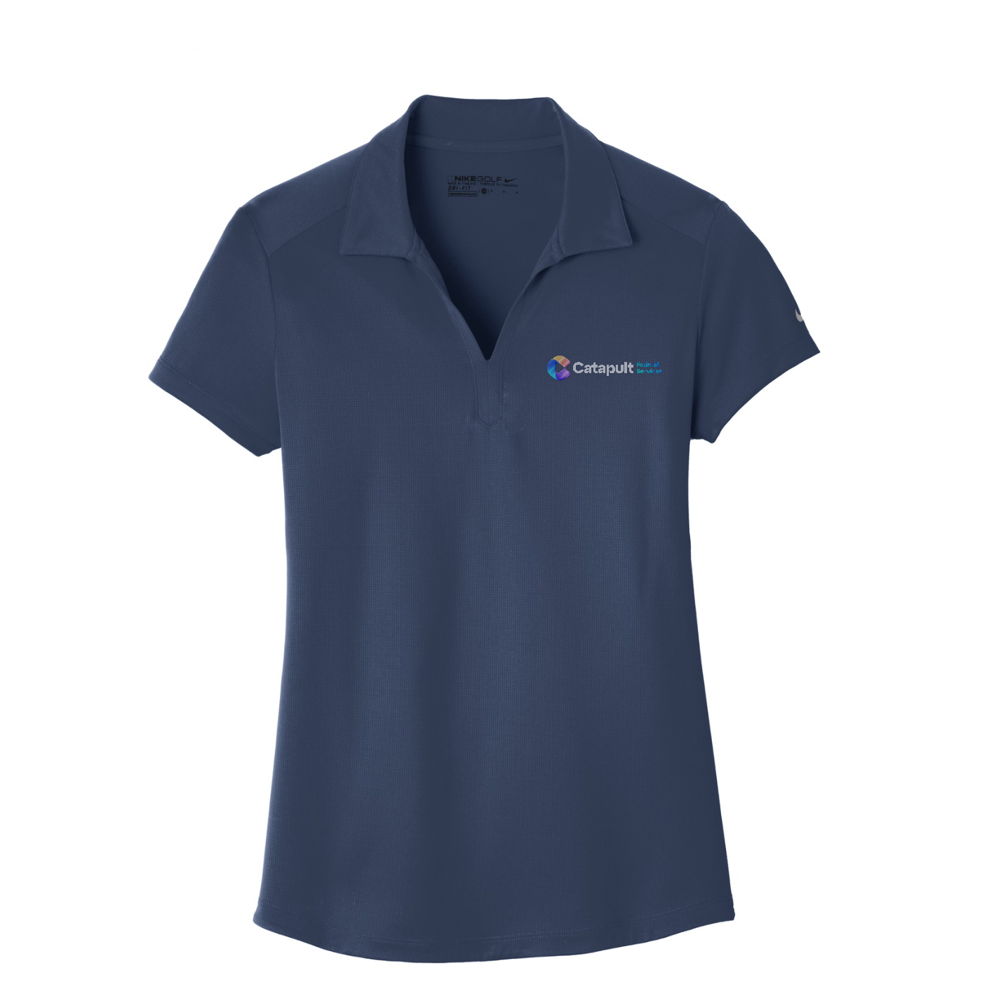 Nike Women's Dri-FIT Legacy Polo - Federal Services — Midnight Navy
