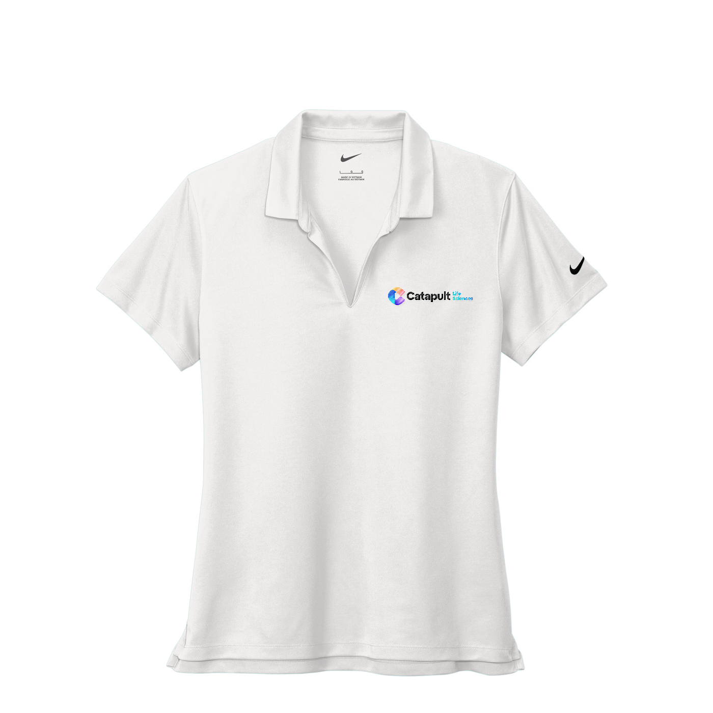 Nike Women's Dri-FIT Micro Pique 2.0 Polo - Life Sciences — White