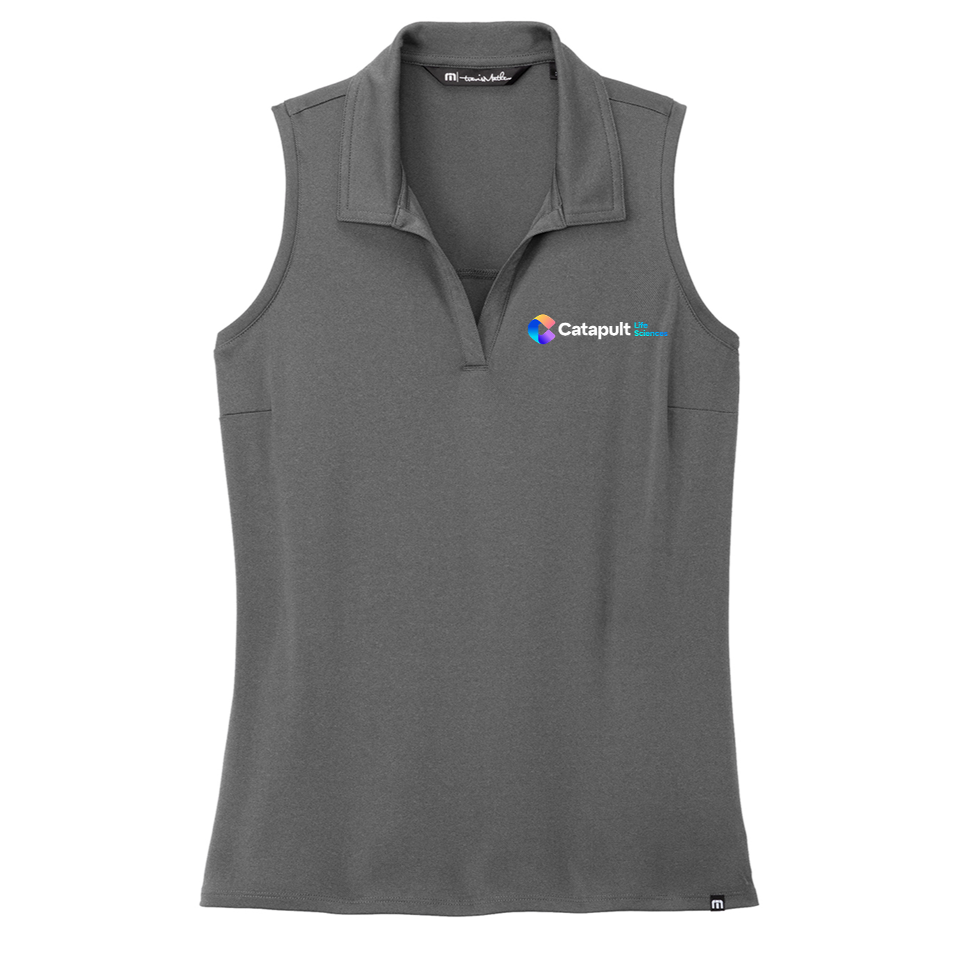 TravisMathew Women's Coto Performance Sleeveless Polo - LifeSciences