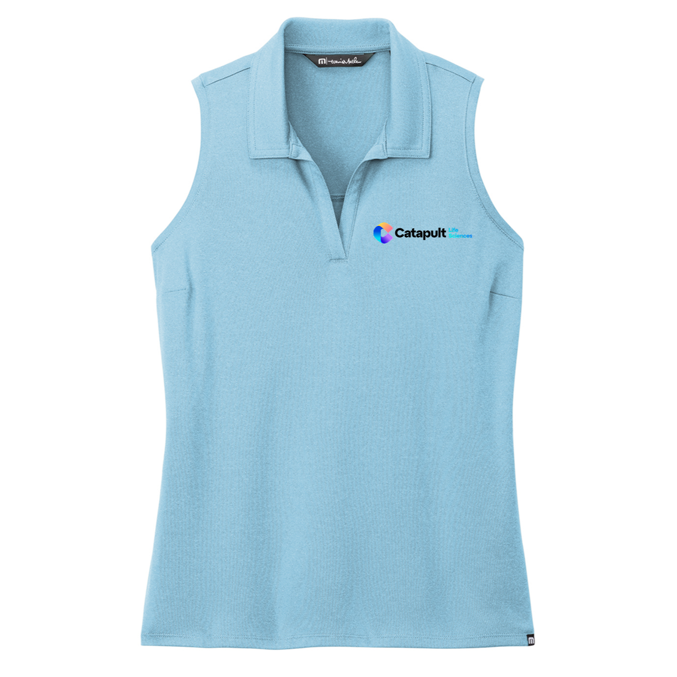 TravisMathew Women's Coto Performance Sleeveless Polo - LifeSciences