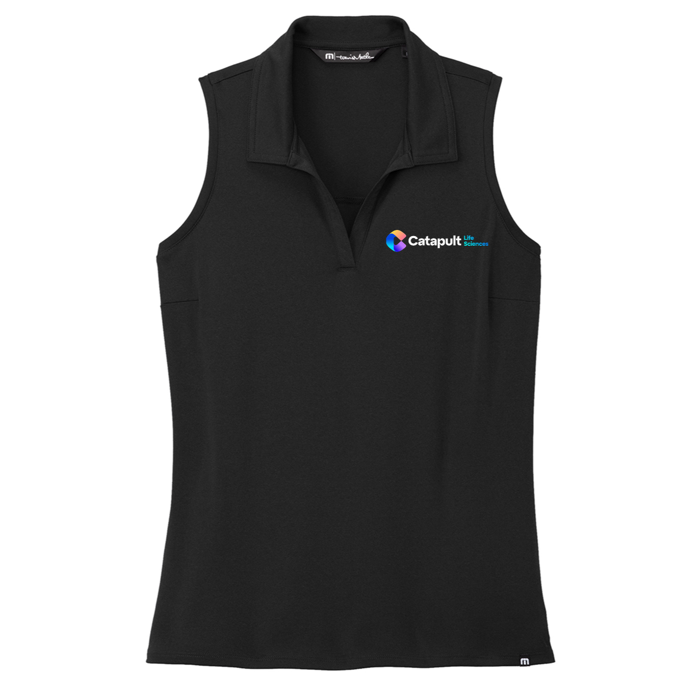 TravisMathew Women's Coto Performance Sleeveless Polo - LifeSciences