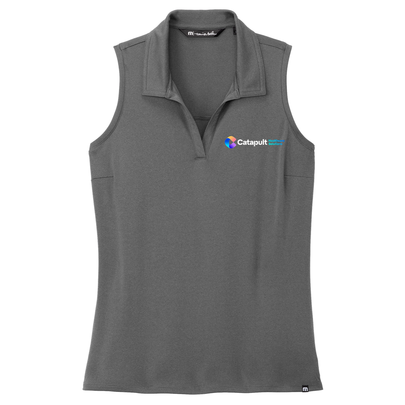 TravisMathew Women's Coto Performance Sleeveless Polo - HealthCare Solutions