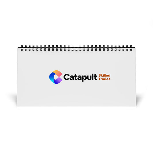 Desktop Calendar (2027 grid) - Skilled Trades