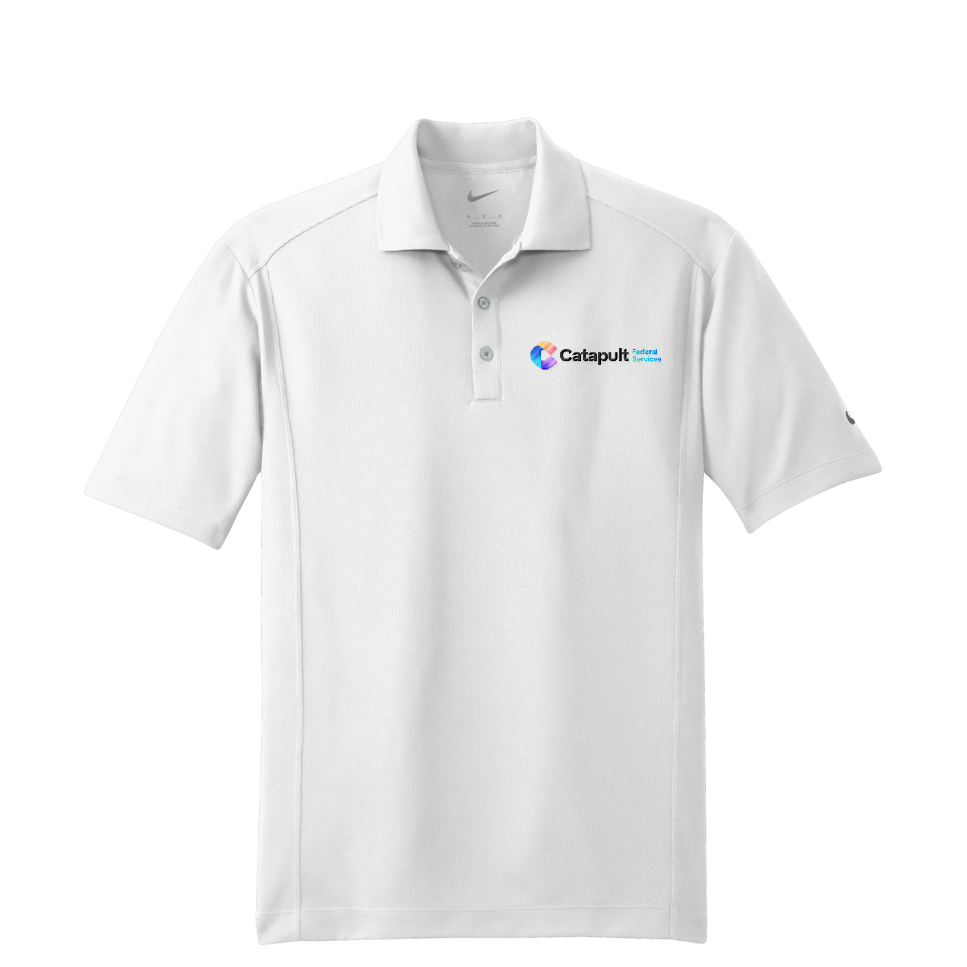 Nike Dri-FIT Classic Polo - Federal Services — White