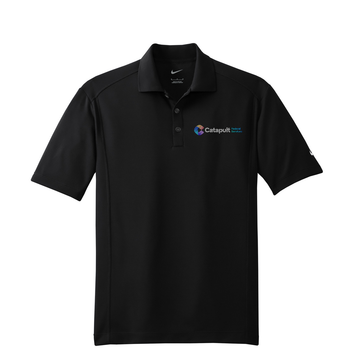 Nike Dri-FIT Classic Polo - Federal Services — Black