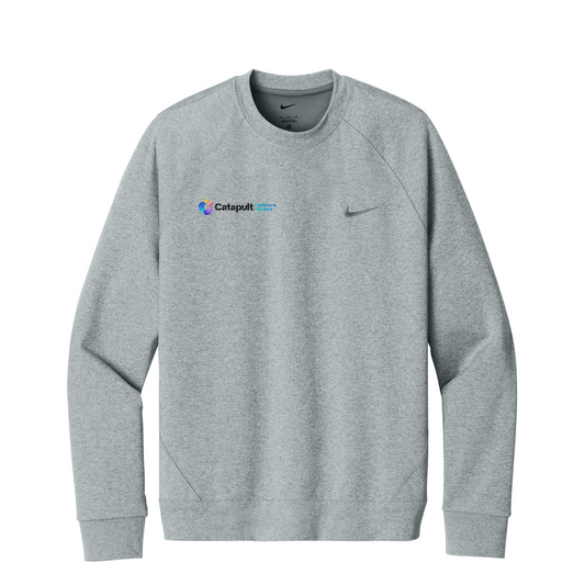Nike Dri-FIT Primary Crew - HealthCare Solutions — Cool Grey Heather
