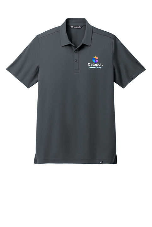 TravisMathew Cabana Solid Polo - Front_Back