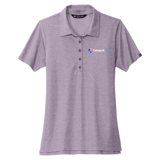 TravisMathew Women's Oceanside Heather Polo - LifeSciences