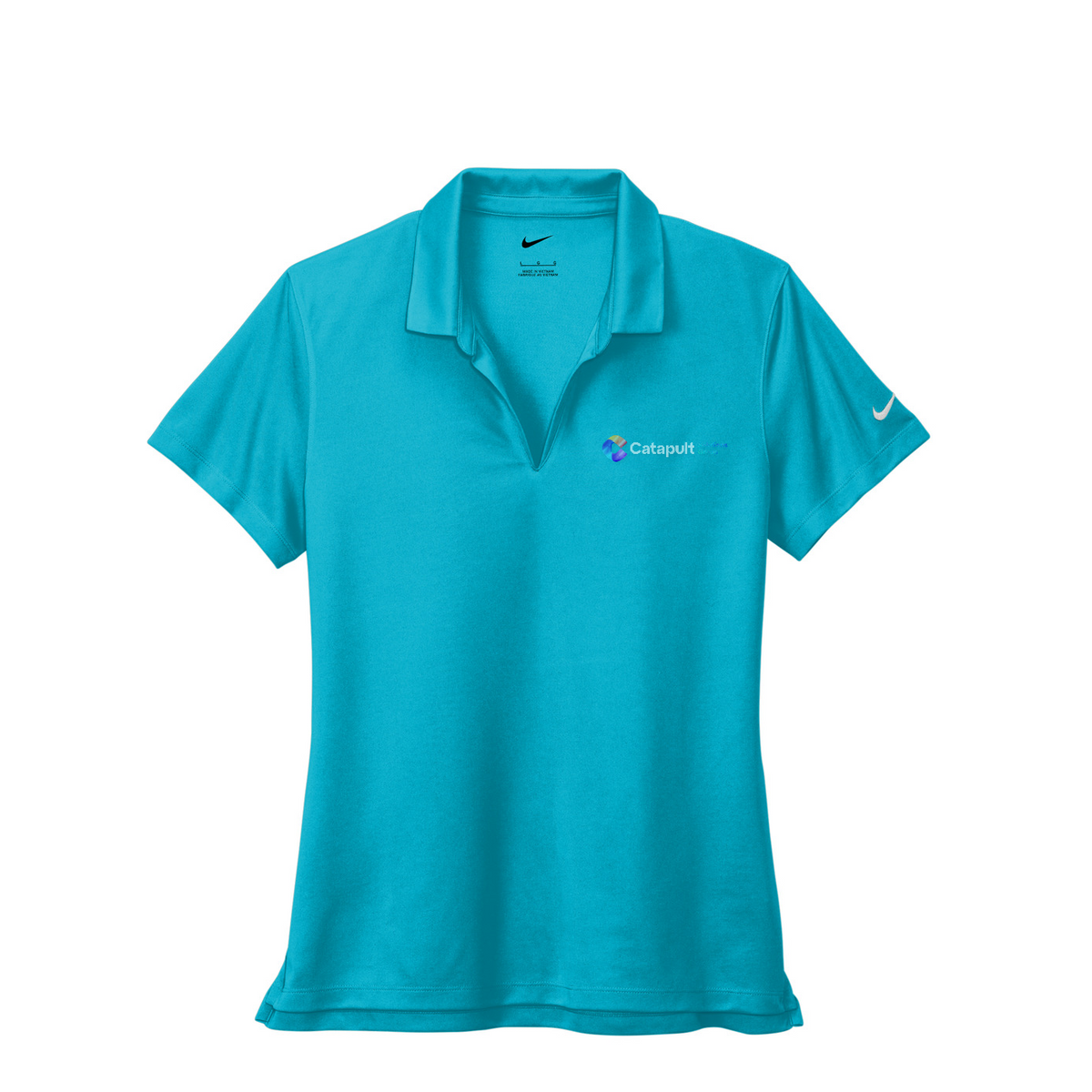 Nike Women's Dri-FIT Micro Pique 2.0 Polo — Tidal Blue