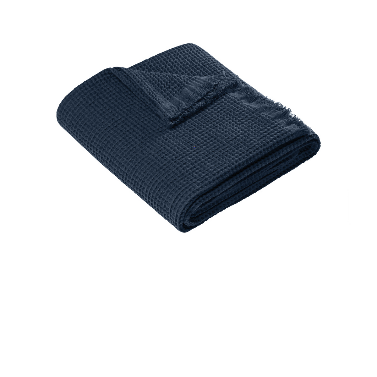 Port Authority Waffle Throw — model
