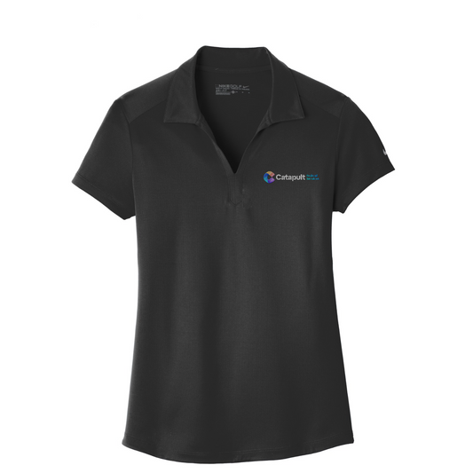 Nike Women's Dri-FIT Legacy Polo - Federal Services — Black