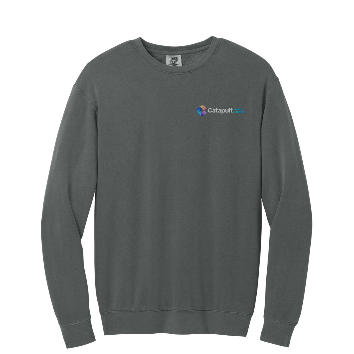 Comfort Colors Lightweight Crewneck Sweatshirt - Federal Services — Pepper
