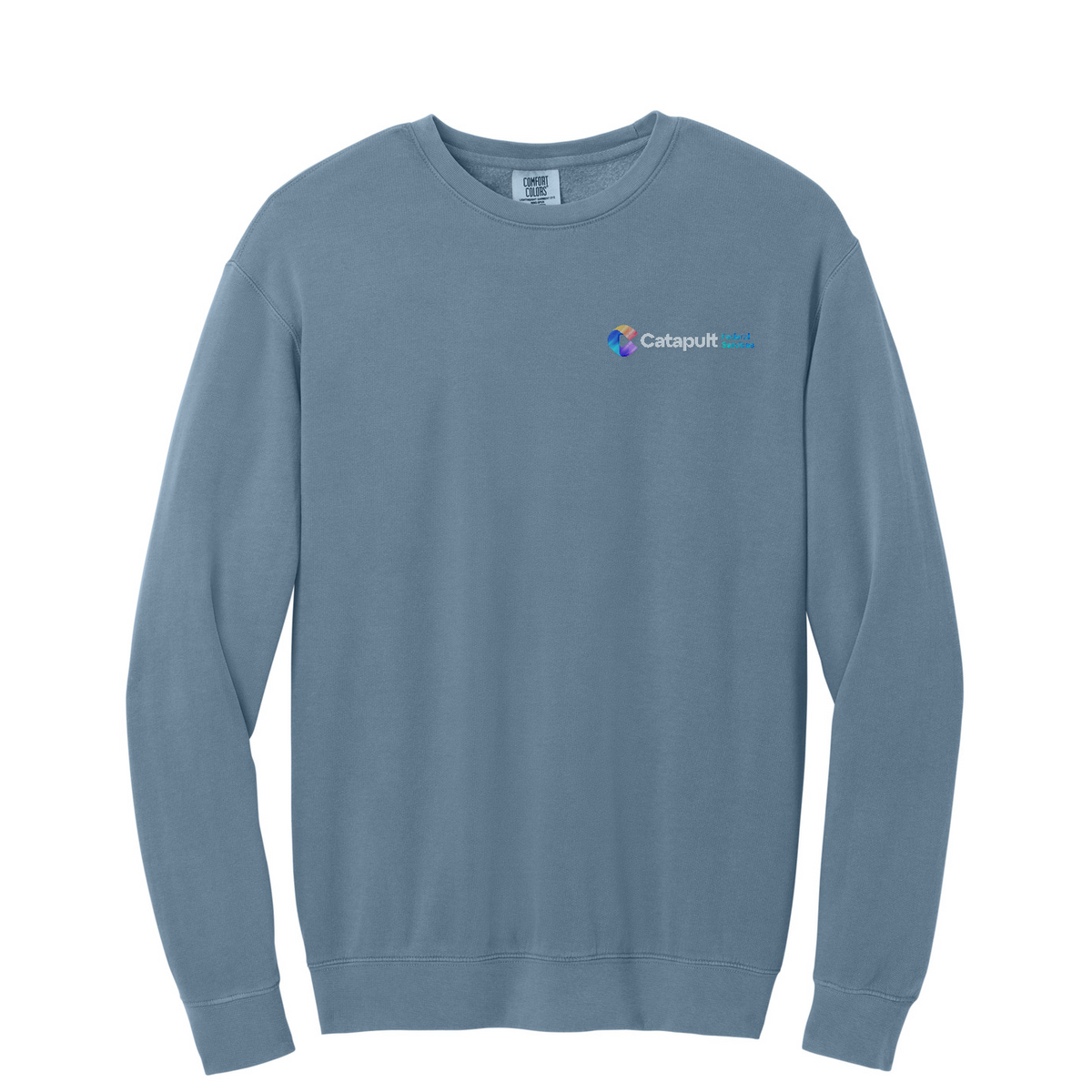 Comfort Colors Lightweight Crewneck Sweatshirt - Federal Services — Blue Jean