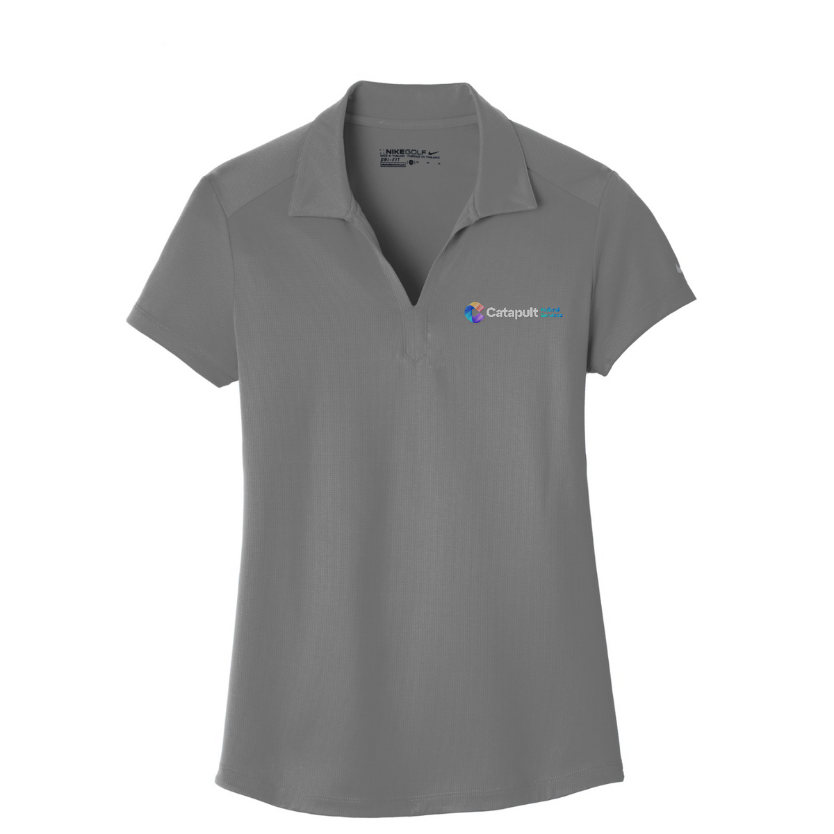 Nike Women's Dri-FIT Legacy Polo - Federal Services — Dark Grey